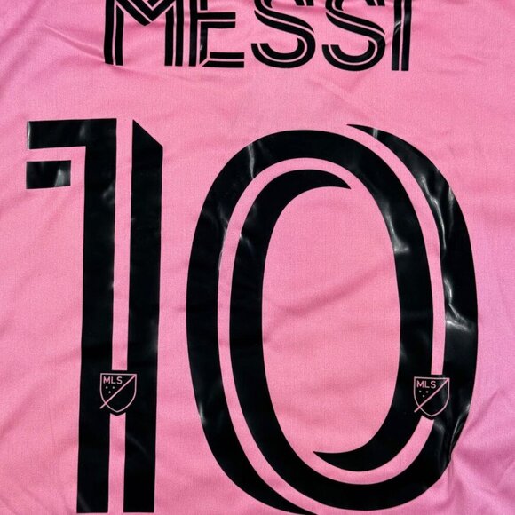 Adidas Inter-Miami CF Lionel Messi #10 Pink 2024/25 HOME UNISEX JERSEY Size S - Picture 9 of 10